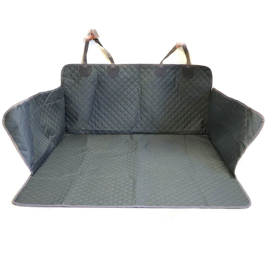 Waterproof Pet Car Seat Cover – Non-Slip, Pockets & FREE Safety Belt